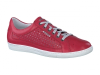 Chaussure mobils Boucle modele hilda perf rouge